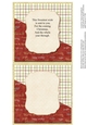 Two on a sheet Inserts to match Sweetest Christmas Wishes