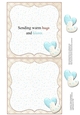 Two on a sheet Inserts to match Beary Merry Christmas Wishes