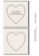 Silver 25th Anniversary 6x6 Inserts