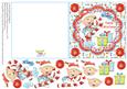 Happy Christmas Elf with Candy and Pressies + Decoupage Red