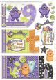 Little Monster 9th Monster Birthday Book Sheet