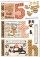 Cats Whisker's 5th Happy Birthday Book Sheet