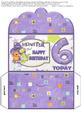 Monster Money Wallet for a 6 Today Childs Birthday