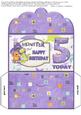 Monster Money Wallet for a 5 Today Childs Birthday