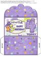 Monster Money Wallet for a 4 Today Childs Birthday