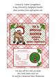 To a Special Sister Merry Christmas Chocolate Bar Wrapper