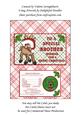 To a Special Brother Merry Christmas Chocolate Bar Wrapper