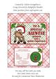To a Special Auntie Merry Christmas Chocolate Bar Wrapper