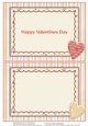 Two on a sheet inserts to match Together Forever Valentine or Birthday card front