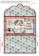 Happy Birthday Grandaughter Money wallet Cute Dogs