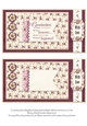 2 on a sheet Inserts for Happy Birthday A Very Special Grandma DL card front