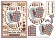 Shirts and Ties Fathers Day / Birthday Card Front with Decoupage