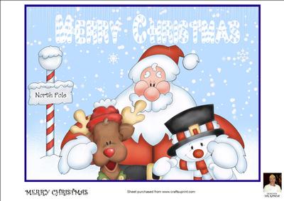 A4 Merry Christmas