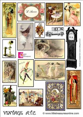 Vintage Atcs