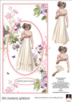 The Flower Garden-over the Edge Card