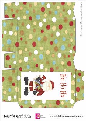 Christmas Santa Bag