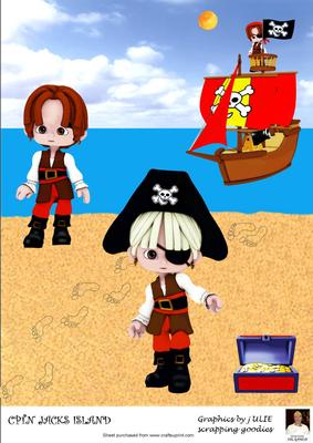 A4 Captain Jack's Island