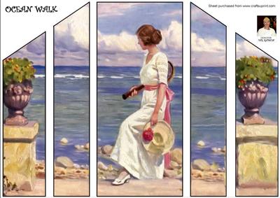Ocean Walk-theatre Fold Card