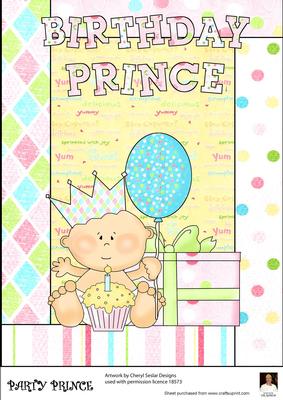 A4 Party Prince