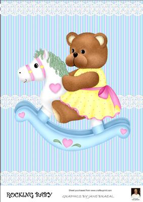 A4 Rocking Baby -over the Edge