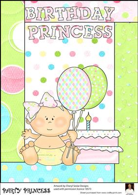 A4 Party Princess
