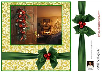 Christmas Glow 8x8 Card