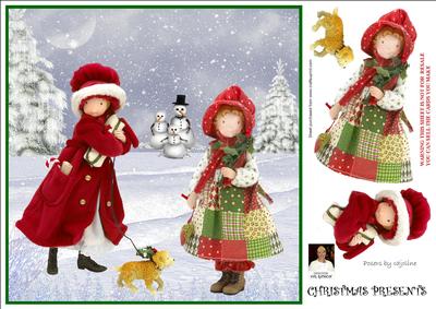 Christmas Presents-8x8 Card