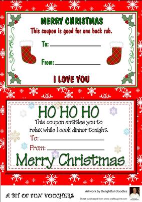 A Bit of Fun Christmas Vouchers