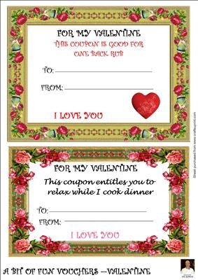A Bit of Fun Vouchers-valentine