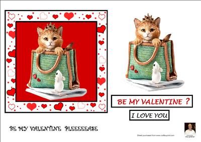Be My Valentine Pleeeeease.