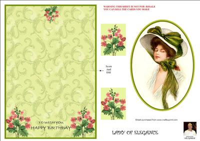 Lady of Elegance -no-hole Over the Edge