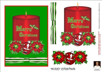 Merry Christmas -5x7 Card