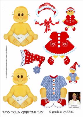 Baby Dolls Christmas Day