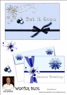 Winter Blue Christmas