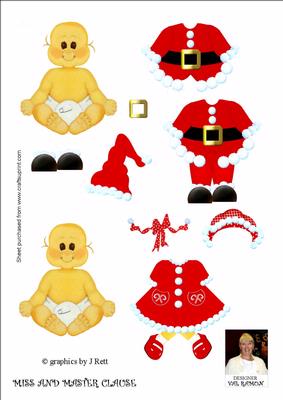 Miss and Master Clause Christmas