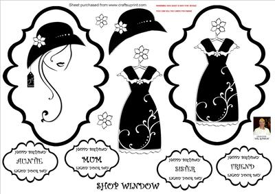 Shop Window === Monochrome Topper's