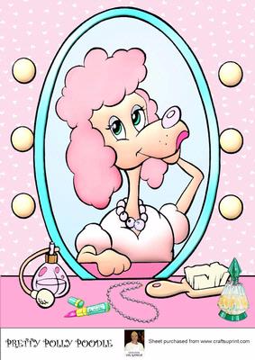 A4 Pretty Polly Poodle