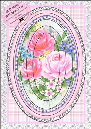 A4 Oval Roses Tunnel Kit
