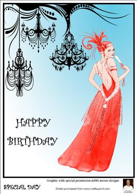 A4 Special Day Art Deco