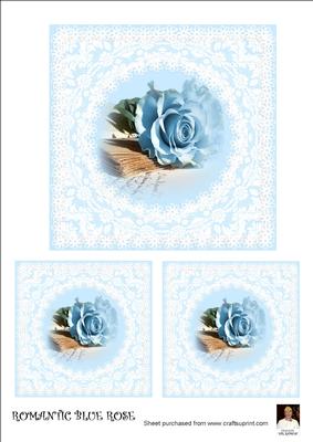 Romantic Blue Rose