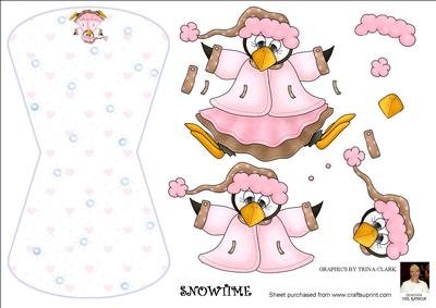 Snowtime-wobble Card