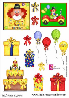 Birthday Clown