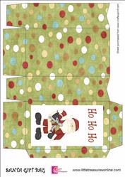Christmas Santa Bag