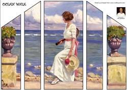Ocean Walk-theatre Fold Card