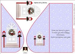 From Our House Tear Drop Card
