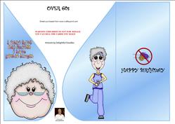 Over 60s-tear Drop Card