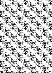Small Black and White Butterfly's Backing Paper