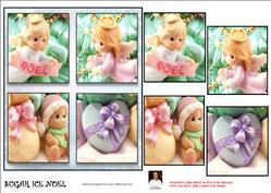 Sugar Ice Noel - 6x7 Patchwork Card
