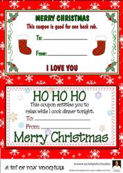 A Bit of Fun Christmas Vouchers