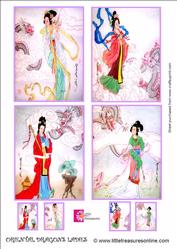 Oriental Dragon Ladies